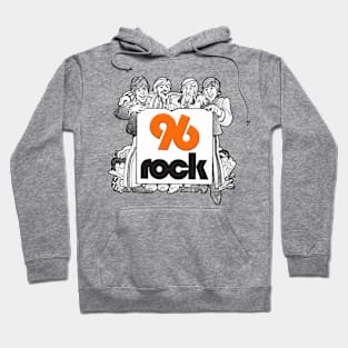 WKLS 96 Rock Atlanta loves The Beatles! Hoodie